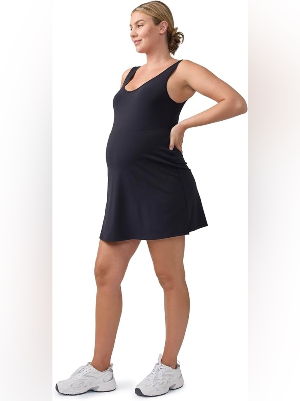 Isabel by Ingrid & Isabel everyday maternity black active dress